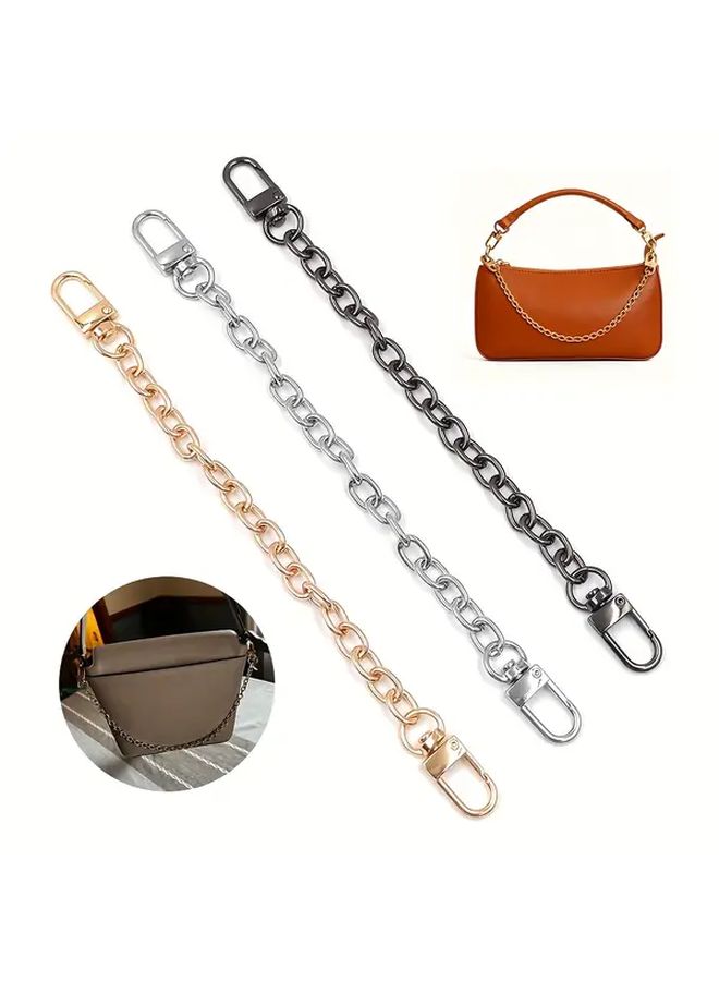 Golden 31 5 Inch Metal Bag Chain Strap Versatile Handbag Shoulder Crossbody Accessory - Image 1