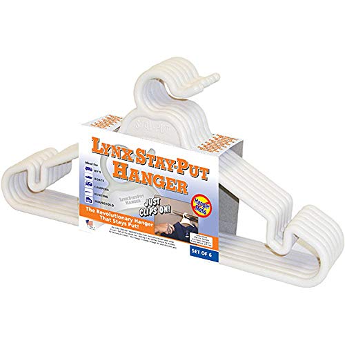 Tri-Lynx 1200W Lynx Stay-Put Hanger (6 pack), White - Image 5