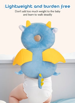 Baby Anti Falling Pillow Head Protector Cushion Backpack,Toddler Baby Walking Head Protection Safety Pads, Adjustable Infant Cushion Backpack for Baby Walkers, Age 5-26 Month - view 4