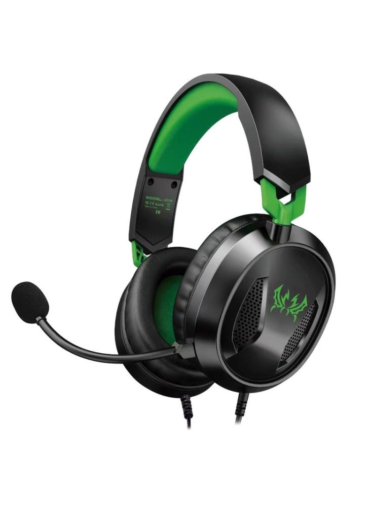 G3100 Stereo Bass Gaming Headset with Omni-directional Mic Cable Black - Image 2