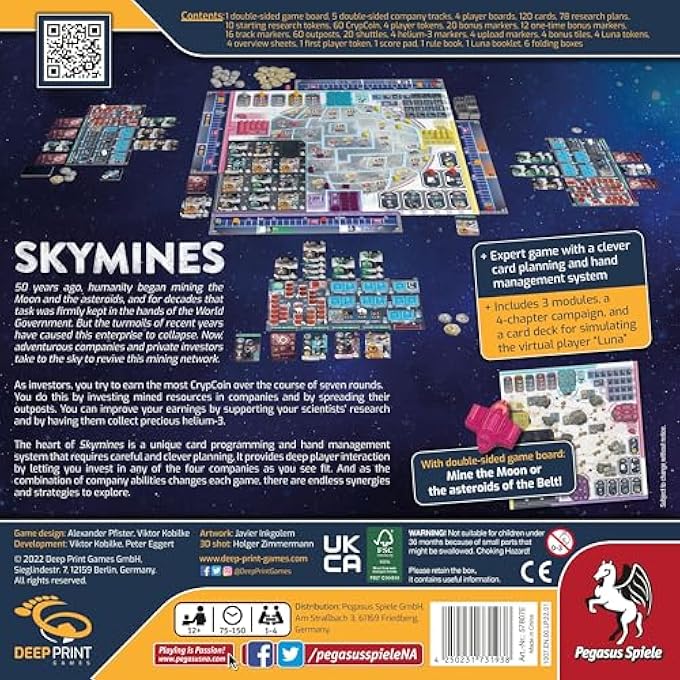 باغاسوس سبيلا Pegasus Spiele Skymines (englische Ausgabe) - Image 4