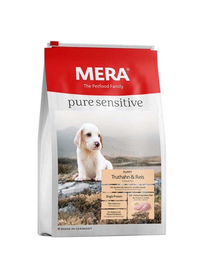Mera , Dry Dog Food, Pure Sensitive Puppy, 1-Kg  - Image 1