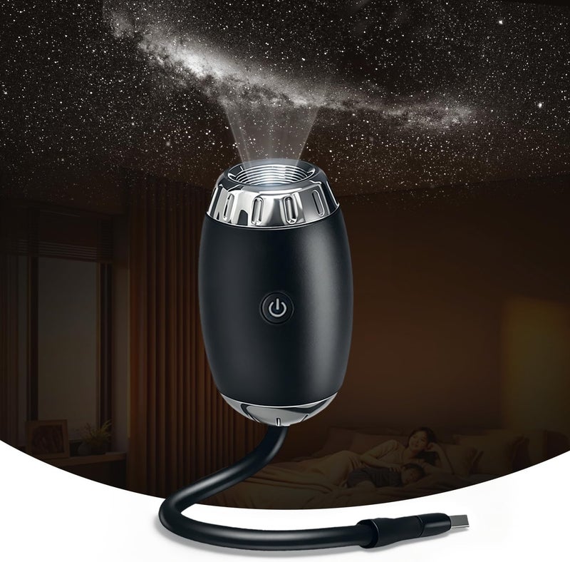 USB Galaxy Projector Light,Car Roof Ambient Night Lights,Adjustable Focus,Car Atmosphere Projection Lamp,Party Decor Romantic Light,Portable Night Lights for Vehicle Decor,Ceiling,Bedroom,Party - Image 1