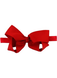 RuffleButts RuffleButts Girls Red Bow Headband - One Size  - Image 1