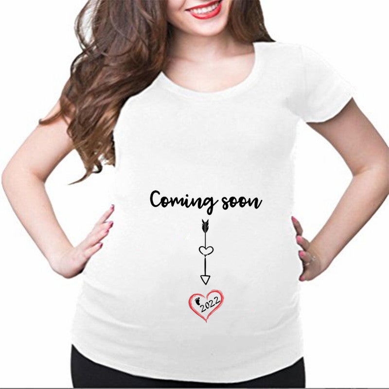 2025 Export Baby Loading Printed Short-Sleeved T-Shirt Women'S Tops - Image 1