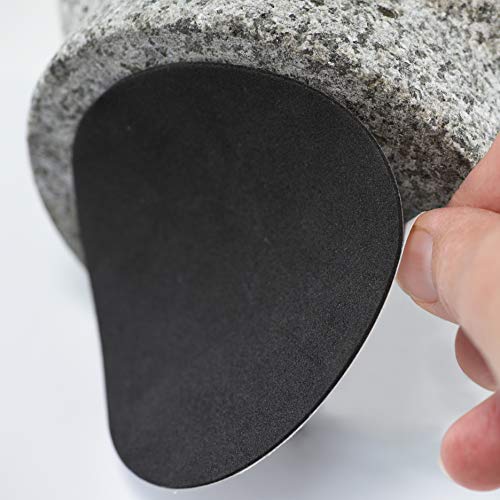 ChefSofi Protection Pads - Anti-Scratch Self-Adhesive (2 Pack), Ideal for ChefSofi 2 Cups Granite Mortar and Pestle Sets and Similar Products - Image 3