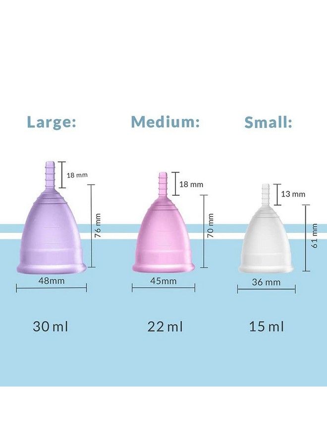 Sirona Reusable Menstrual Cup For Women Small Size With Menstrual Cup Sterilizer Clean Your Period Cup Effortlessly Kills 99% Of Germs In 3 Minutes With Steam 1 Unit - Image 4