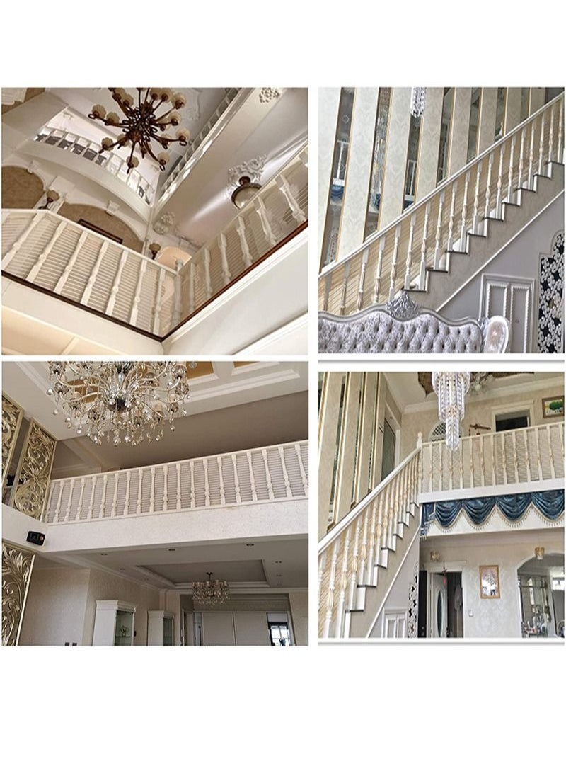 EZdenK - 2M Baby Banister Guard, Child Rail Balcony Banister Net Kids Safety Stairway Net Proofing Pet Stair Railing Mesh Guard, Stair Netting Safe for Toddler Puppy Toy Indoor - Image 1