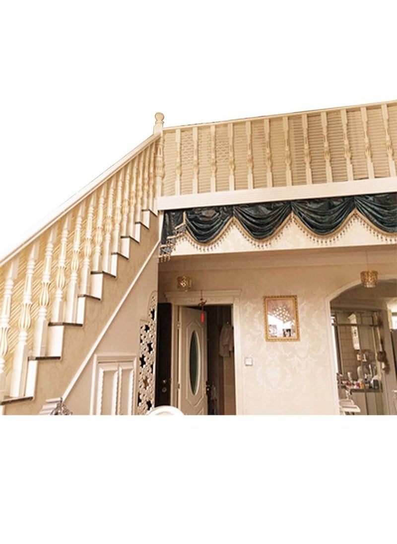 EZdenK - 2M Baby Banister Guard, Child Rail Balcony Banister Net Kids Safety Stairway Net Proofing Pet Stair Railing Mesh Guard, Stair Netting Safe for Toddler Puppy Toy Indoor - Image 1