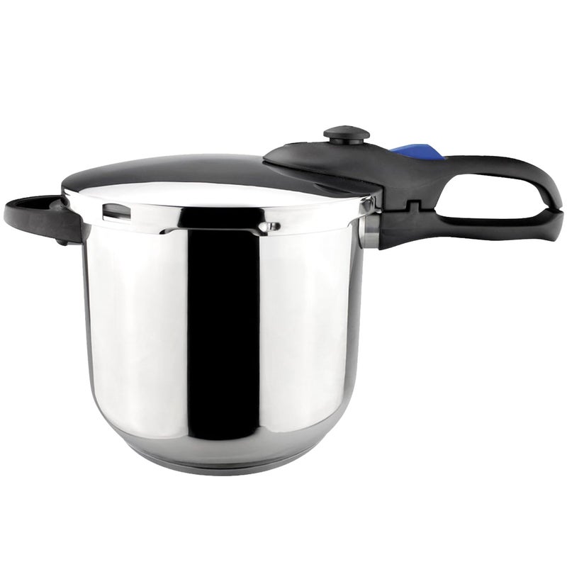 Magefesa MAGEFESA Favorit EasytoUse FastCooking Pressure Cooker 8 Qt 1810 Stainless Steel Works on All Cooktops Including Induction Even Heat Distribution
