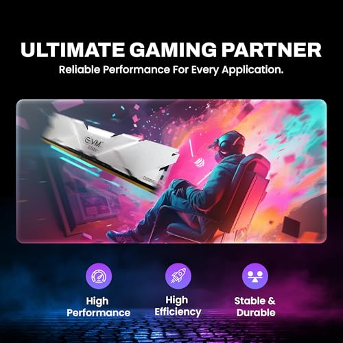 EVM Elite 16GB DDR5 5600MHz | Gaming Desktop RAM – Intel XMP & AMD EXPO | Aluminum Heat Sink | CL18 | 1.35V Low Voltage | 288-Pin Long-DIMM | 10-Year Warranty (EE16G56DT) - Image 5
