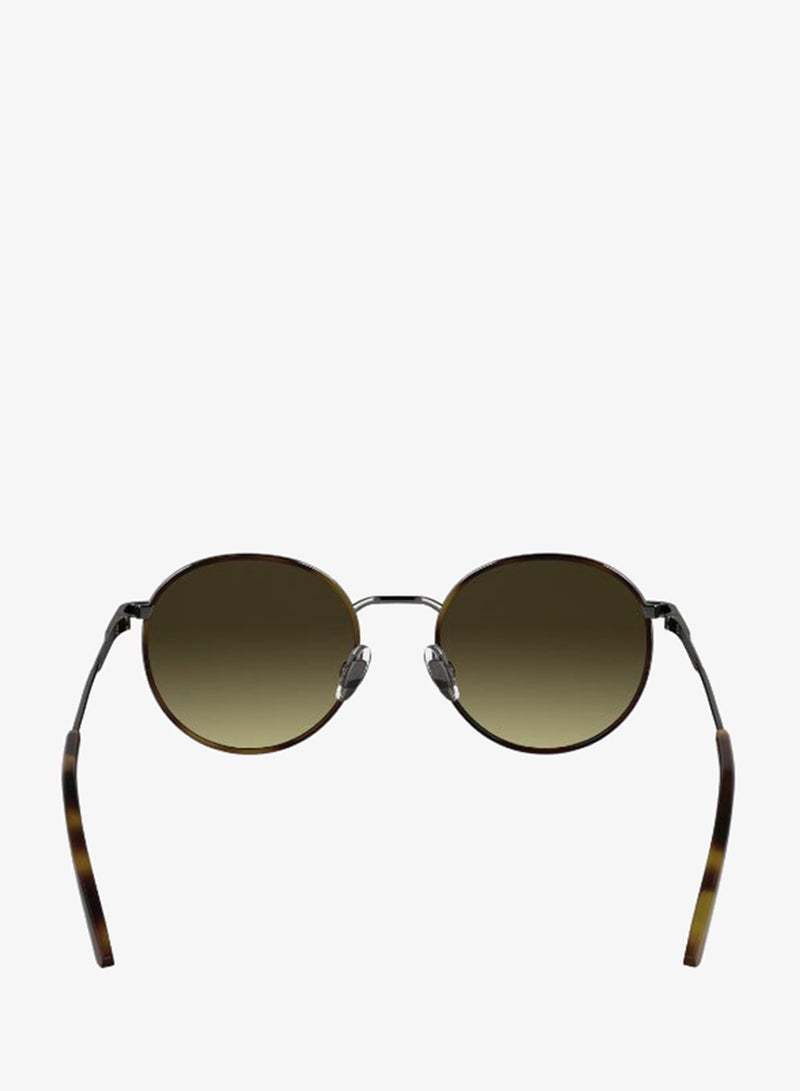 CALVIN KLEIN FULL RIM METAL ROUND CALVIN KLEIN SUN CK25101S N 5020 (240) HAVANA - Image 5