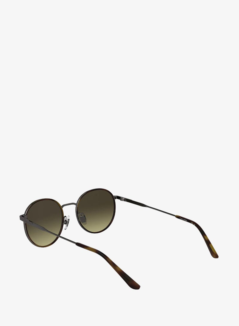 CALVIN KLEIN FULL RIM METAL ROUND CALVIN KLEIN SUN CK25101S N 5020 (240) HAVANA - Image 4