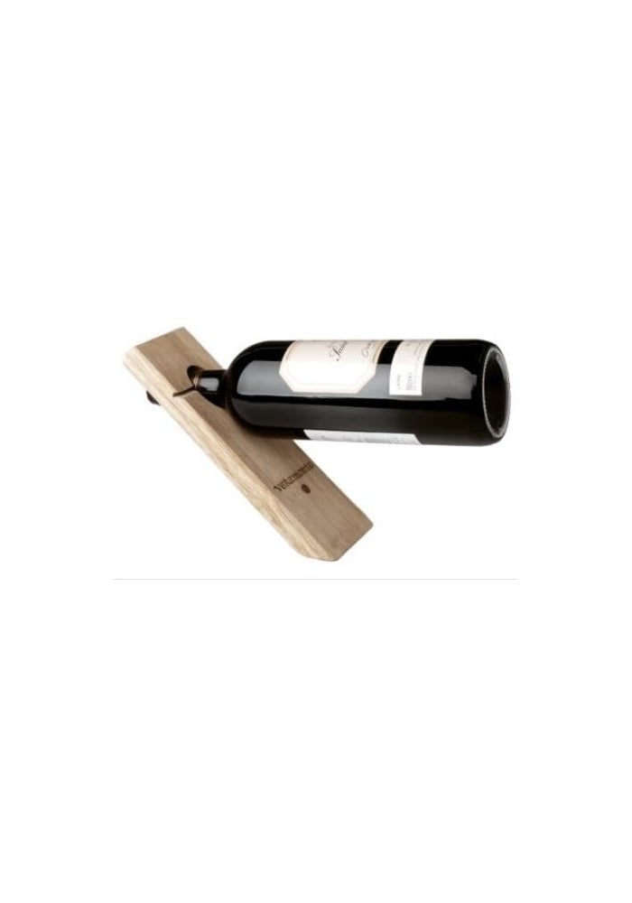 Franmara Gravity Defying Wine Bottle Stand - Unique Wooden Holder for Wine Bottles - Image 2