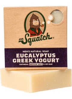 Dr. Squatch Dr. Squatch All Natural Bar Soap for Men with Medium Grit, Eucalyptus  - Image 1