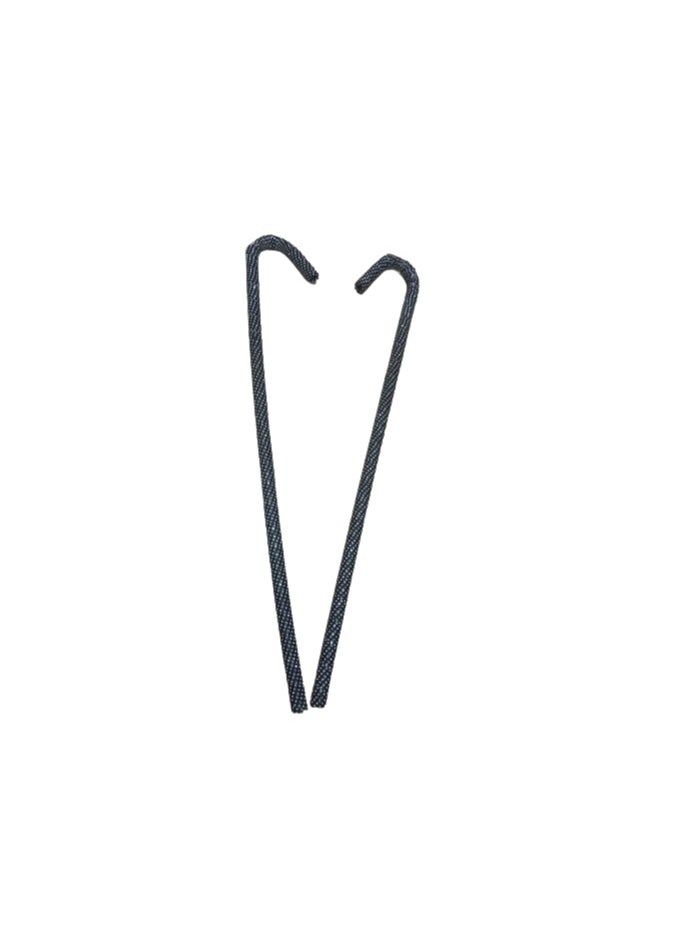 ماركة غير محددة - "عصاية رقص شرقي استراس اسود سادة Belly dancing stick black plain Astras" - Image 1