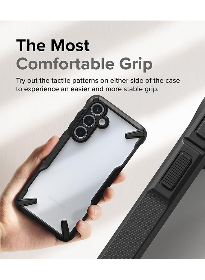 Ringke Fusion-X Case For Samsung Galaxy A55 5G, Military-Grade Protection Anti-Scratch Advanced Rugged Heavy Duty Bumper Phone Case Black - Image 4
