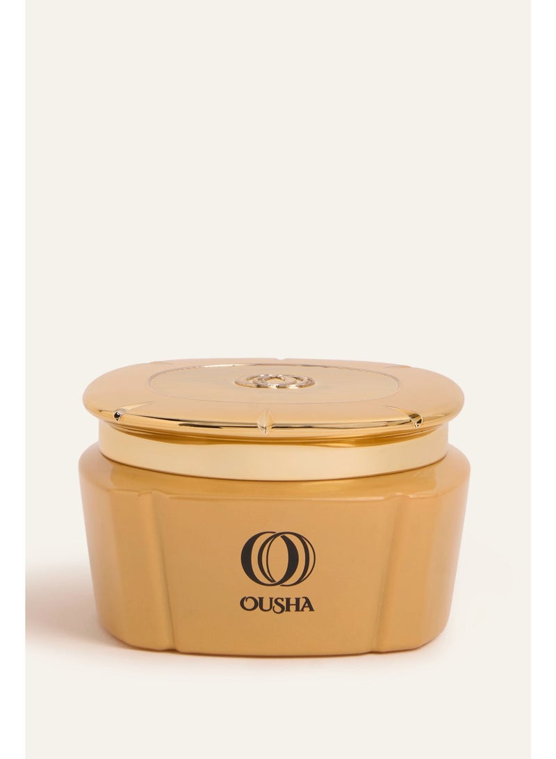 Ousha Amber Oud Dokhoon 150g – Oriental Incense with Bergamot, Pink Pepper & Patchouli - Image 1