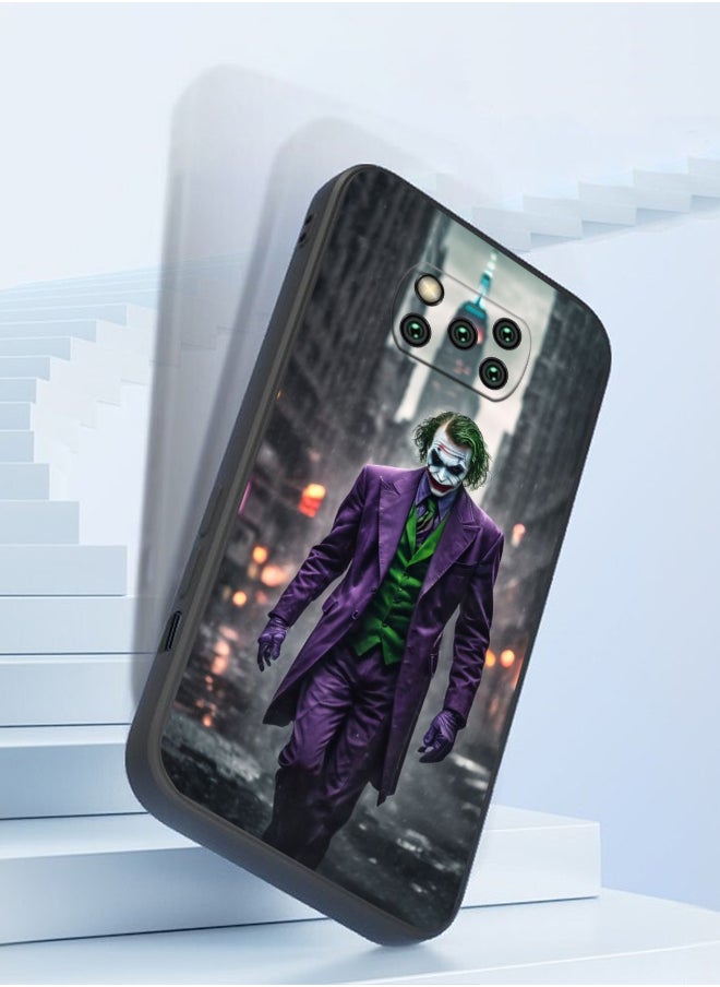 Generic - Protective Shockproof Case Cover For Xiaomi POCO X3 NFC Joker movie street fashion Drawing - Image 1