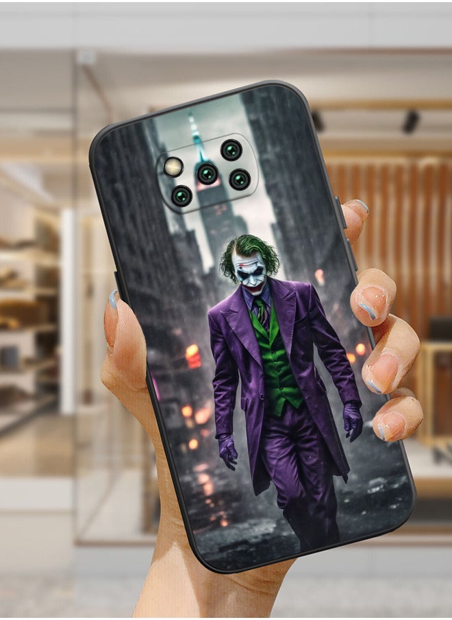 Generic - Protective Shockproof Case Cover For Xiaomi POCO X3 NFC Joker movie street fashion Drawing - Image 1