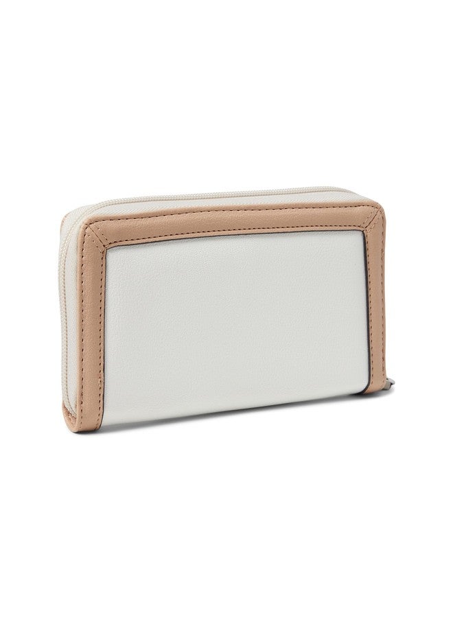 Nine West Zuri SLG Zip Around, White Multi - Image 2