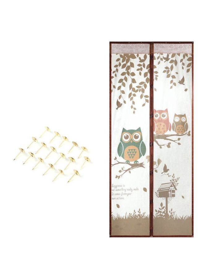 NIBEMINENT Magnet Mosquito Net Magnetic Anti Door Curtains Portiere Screen Multicolour  - Image 1