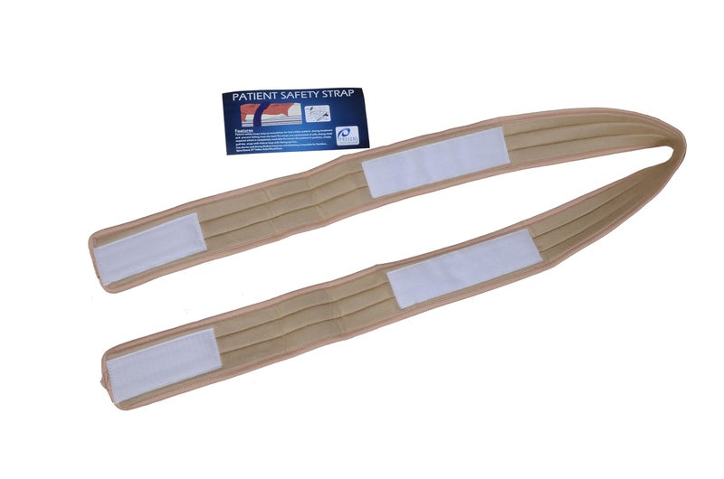 Presens Patient Safety Strap/Stretcher Strap For hospital Home Clinic Safety Straps, Excellent For Patient Positioning Techniques Secure & Adjustable Medical Restraint for Beds & Stretchers. - Image 3