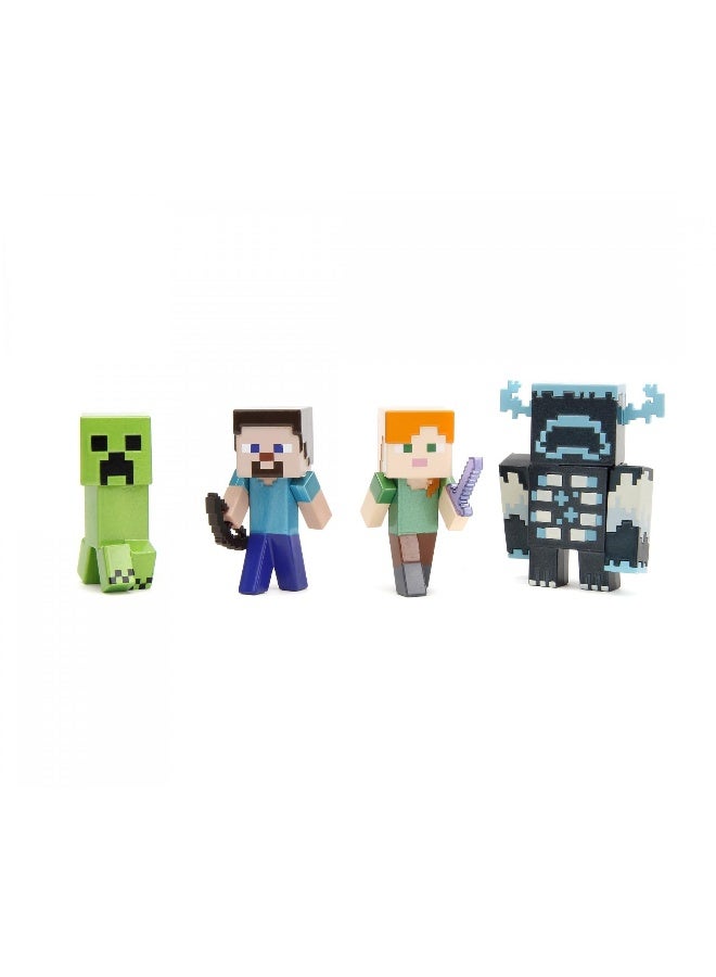 Jada Minecraft Figures Pack of 4 (6.35cm) - Image 2