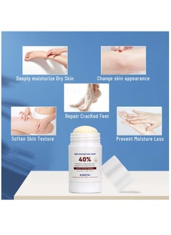 OUKEYA 40% Urea Cracked Heel Balm for Dry Cracked Heels Best Callus Remover For Feet & Hands Natural Moisturizes Nourishes Softens Dry Rough Cracked Dead Skin Hand and Feet Repair Balm 30g  - Image 2