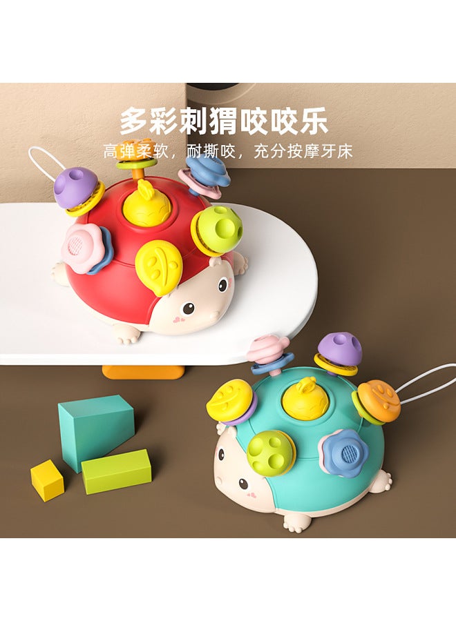CJ New Baby Cartoon Early Education Gum Hedgehog Bite Music Bite Music Educational Toys For Infants - Image 1