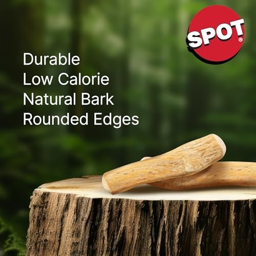 SPOT Coffee Wood Dog Chew Toy – 100% Natural & Sustainably Sourced Non-Splintering Wood from Coffee Plants, Long Lasting, Durable Toy for Aggressive Chewers, for Large Dogs and Puppies Up to 99lbs - Image 3