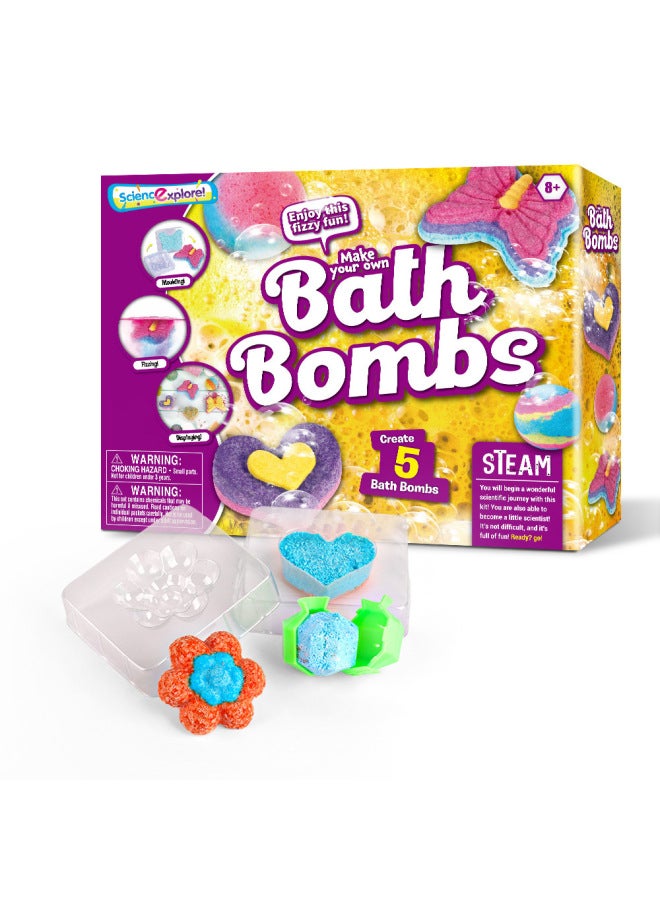 Handmade Diy Soap Making Stema Children's Educational Science Experiment Primary School Student Toys Wholesale-Specifications:Scientific Exploration Bath Ball Experiment-T3503  - Image 1
