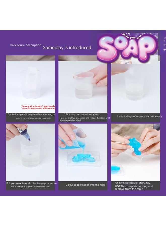 Handmade Diy Soap Making Stema Children's Educational Science Experiment Primary School Student Toys Wholesale-Specifications:Scientific Exploration Bath Ball Experiment-T3503  - Image 4