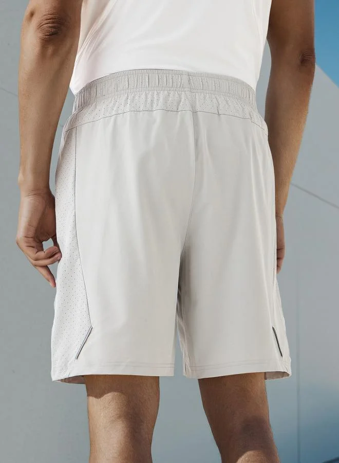 Splash Active Panelled Shorts with Pockets