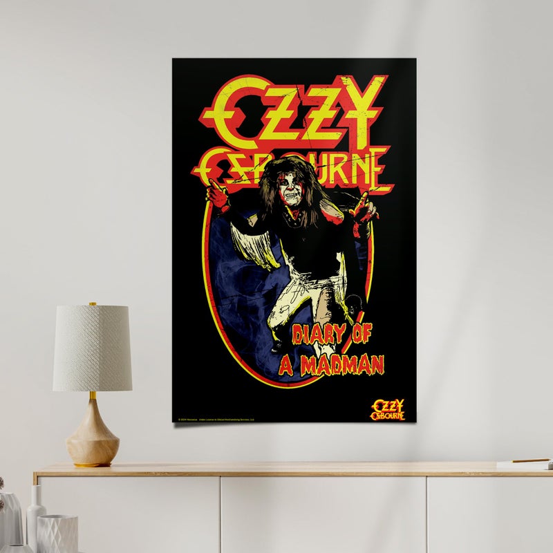 Desert Cactus Ozzy Osbourne Poster 11 x 17 Inch Room Office DÃ©cor Decoration Official Fan Gear (11x17 inch,Design 4, Paper) - Image 5
