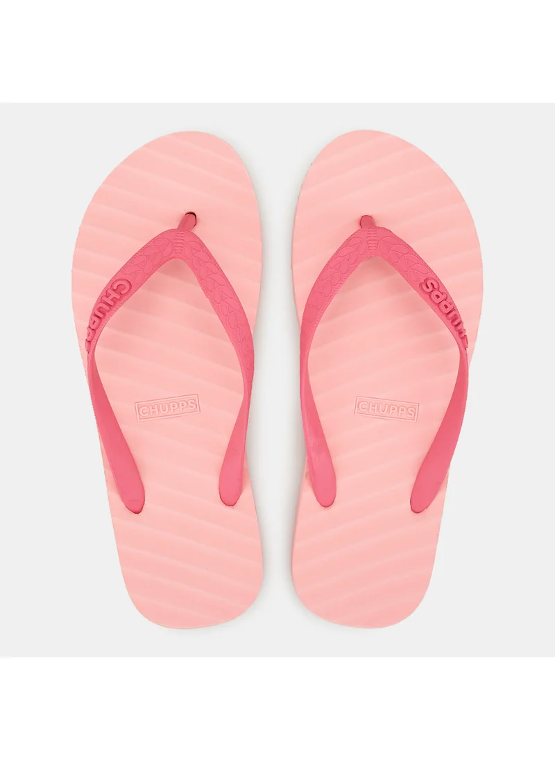 CHUPPS Men's Banana Leaf Flip Flops