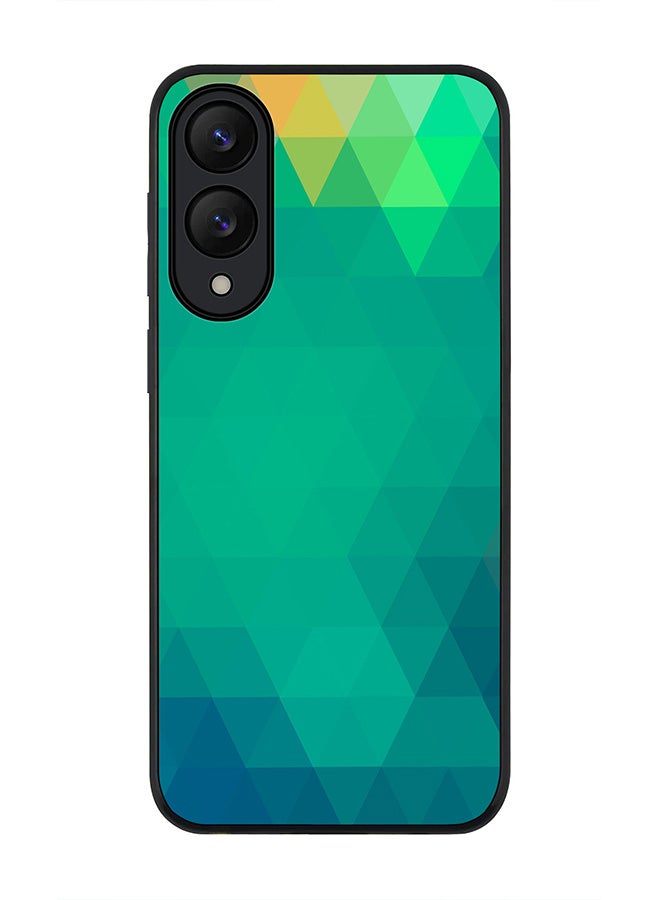 Stylizedd For Samsung Galaxy S25 Edge Case,Slim fit Camera Protection, Shockproof Thin Phone cover  - Emerald Prism