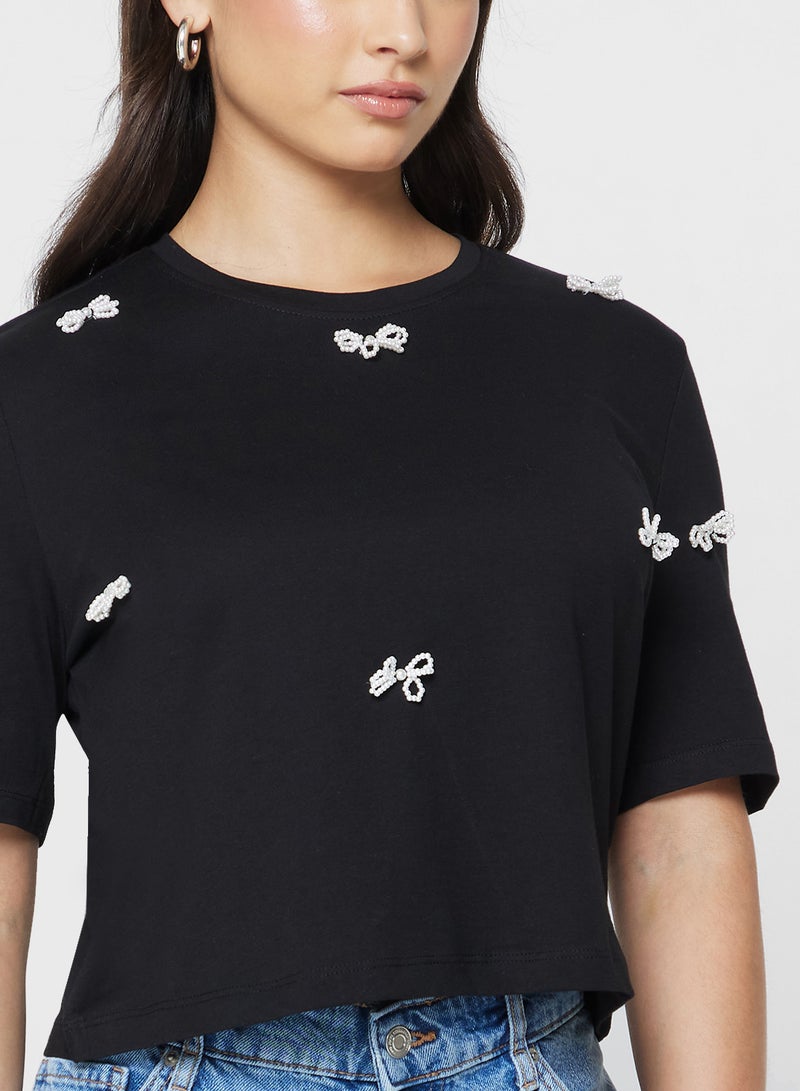 اونلي تيشيرت أونليوني بأكمام قصيرة وياقة دائرية - Image 3