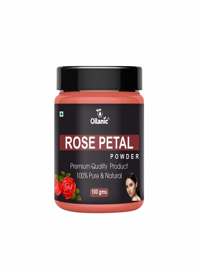 Oilanic 100% Pure & Natural Rose Petal Powder- For Skin & Hair(100gm) - Image 3