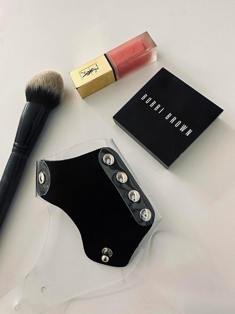 COSLUXE COSLUXE Makeup Hand Gloves Mixing Palette Handheld Makeup Mixing for Makeup Artist Stylish Glove for Makeup Artists 1 Pcs  - Image 4