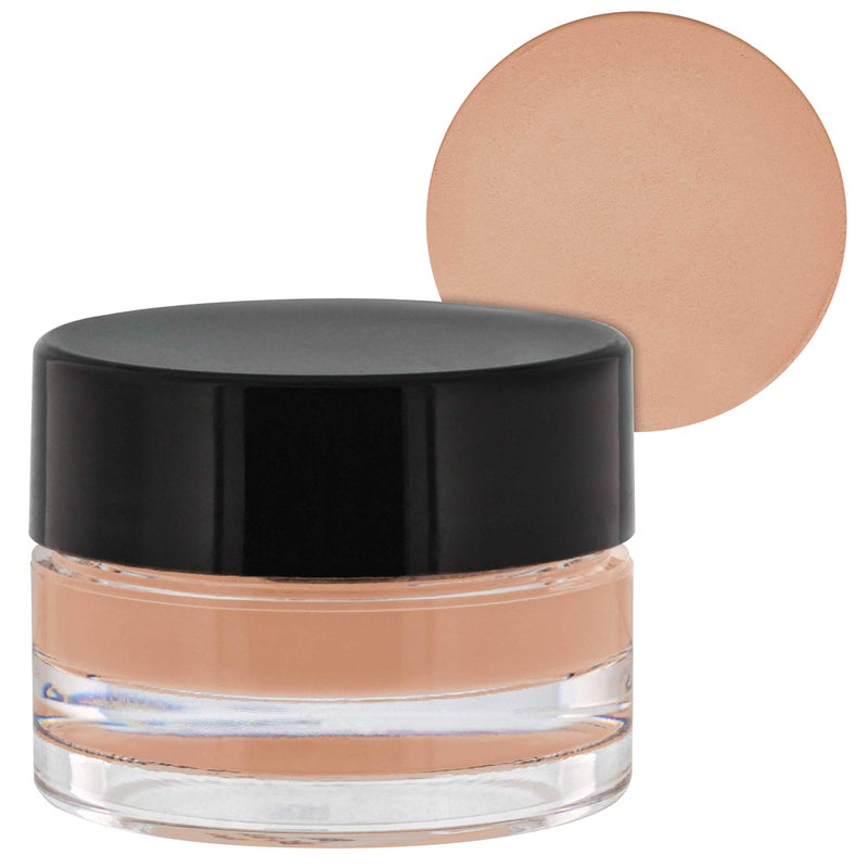 Belloccio High Definition Medium Shade Makeup Concealer 5 gram Jar - Conceal Imperfections, Hide Blemishes, Dark Under Eye Circles, Cosmetic Cream - Use Under Airbrush Foundation - Image 1