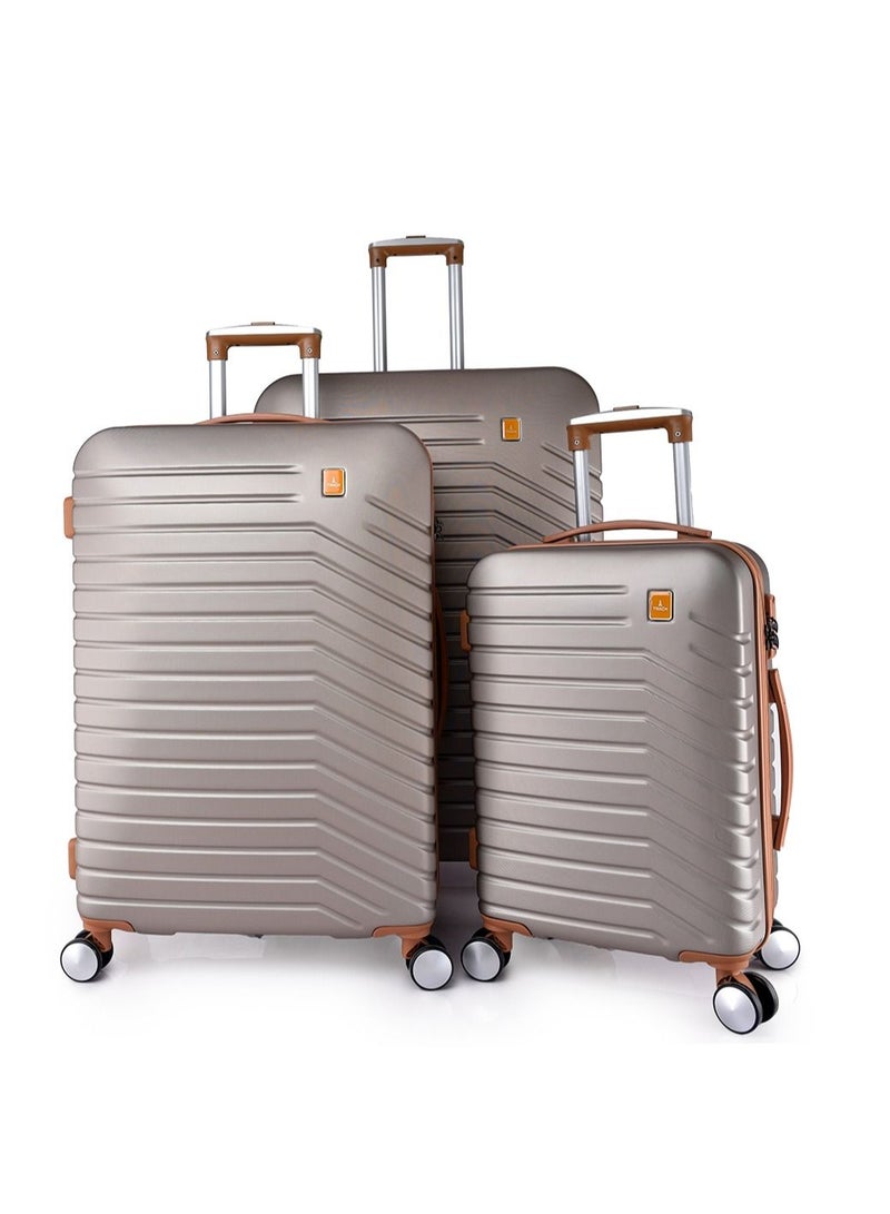 Track Luggage set of 3 bags for travel size 30/25/20 inches - Image 1