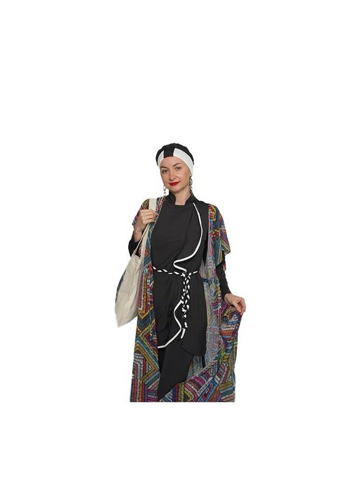 femmine World - Femmine Classic Grey Burkini swimwear - Image 1