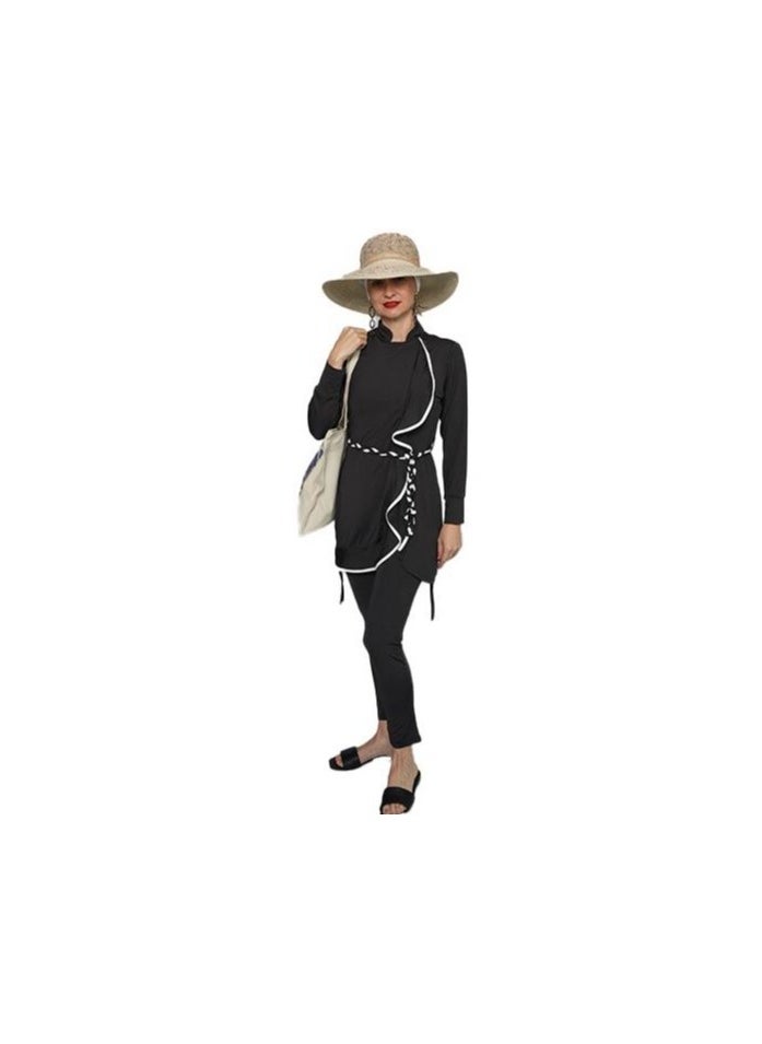 femmine World - Femmine Classic Grey Burkini swimwear - Image 1