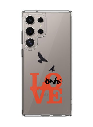 Classic Clear Case for Samsung Galaxy S24 Ultra , Hybrid Soft Case Flexible Edges Anti Drop TPU PC Gel Thin Transparent Cover - One Love - pzsku/Z8DFD2987AA72A383703DZ/45/_/1728311782/3dc1f581-3dec-45ea-9943-2dad83fe4366