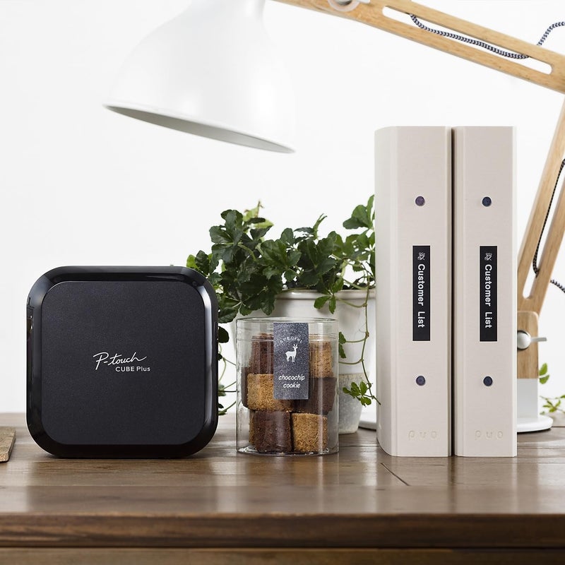 Brother P-touch CUBE Plus Bluetooth Label Maker (PT-P710BT), white - Image 2