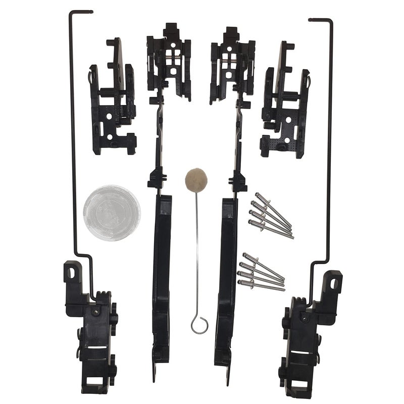 02ESR1201ABK Sunroof Track Assembly Compatible with Ford 20002014 F150 20052016 F250 F350 F450 20002017 Expedition Lincoln Navigator Mark LT Sunroof Track Repair Kit