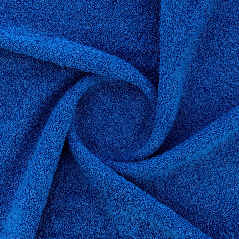 Casa Copenhagen - Egyptian Cotton Solitiare 2 Pcs Hand Towel (40 X 60 cm) Colour : Electric Blue - Image 3