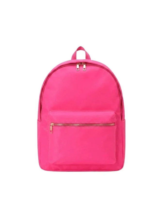 القبيلة السعيدة Neon Pink School Backpack