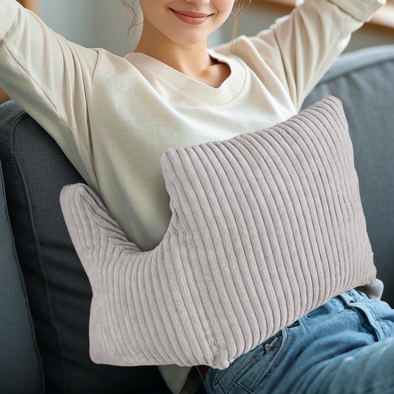 RoamReady Hysterectomy Recovery Pillow Cotton PostSurgery Cushion for Abdomen CSection Tummy Tuck Lumpectomy Myomectomy Patients Must Haves Abdominal Pillow with Gel Pack